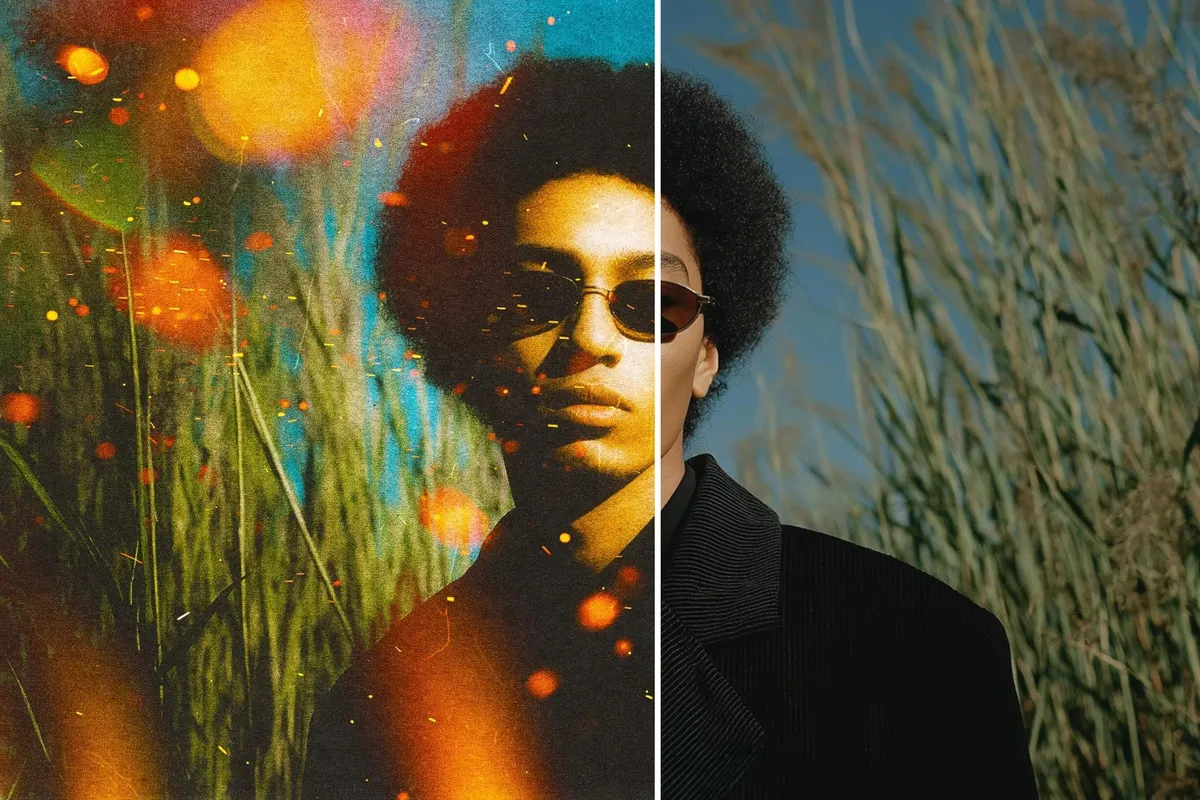 Warm Light Leak Photo Effect