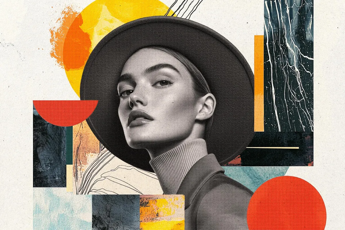 Abstract Collage Photo Effect