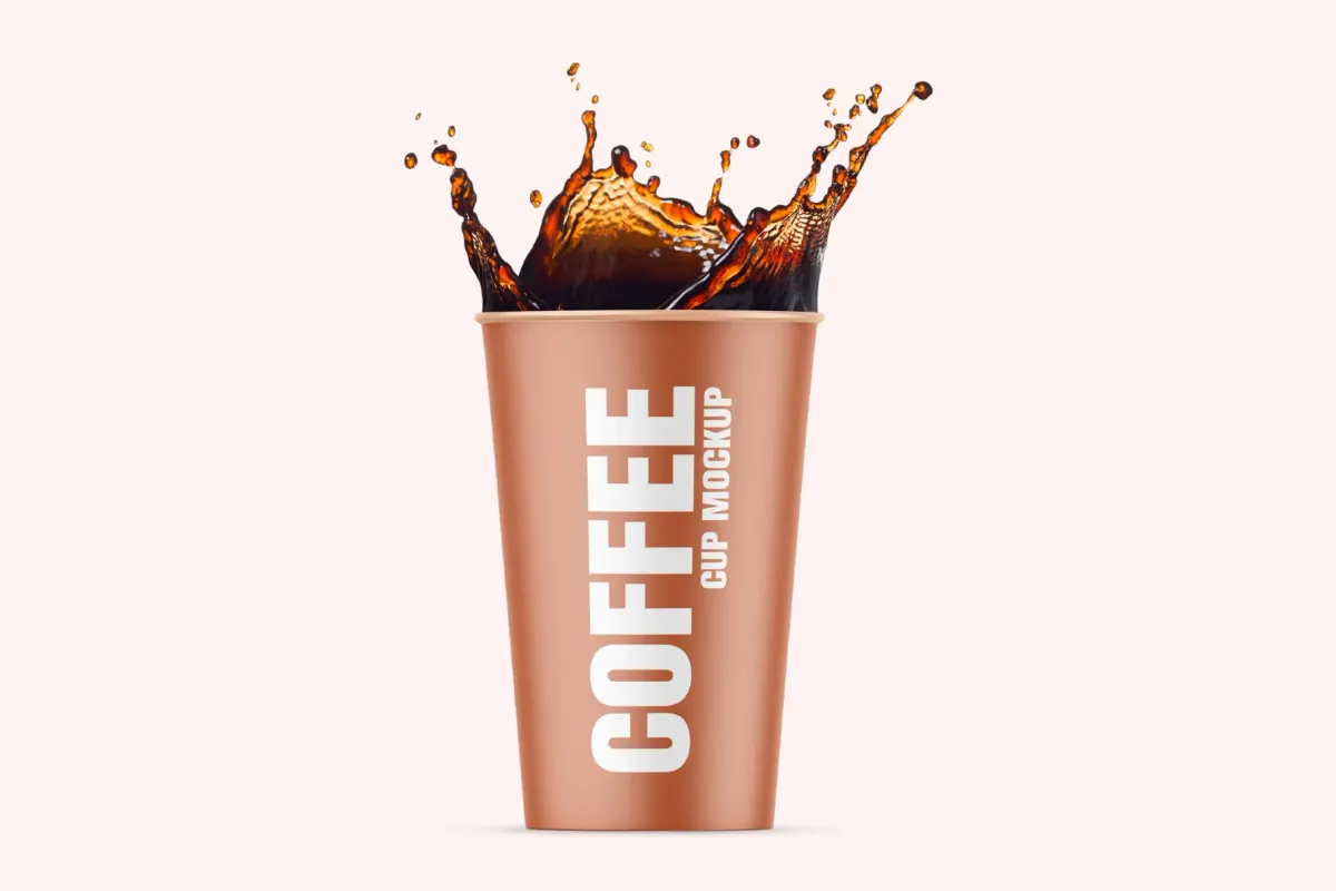 Takeaway Paper Cup Mockup