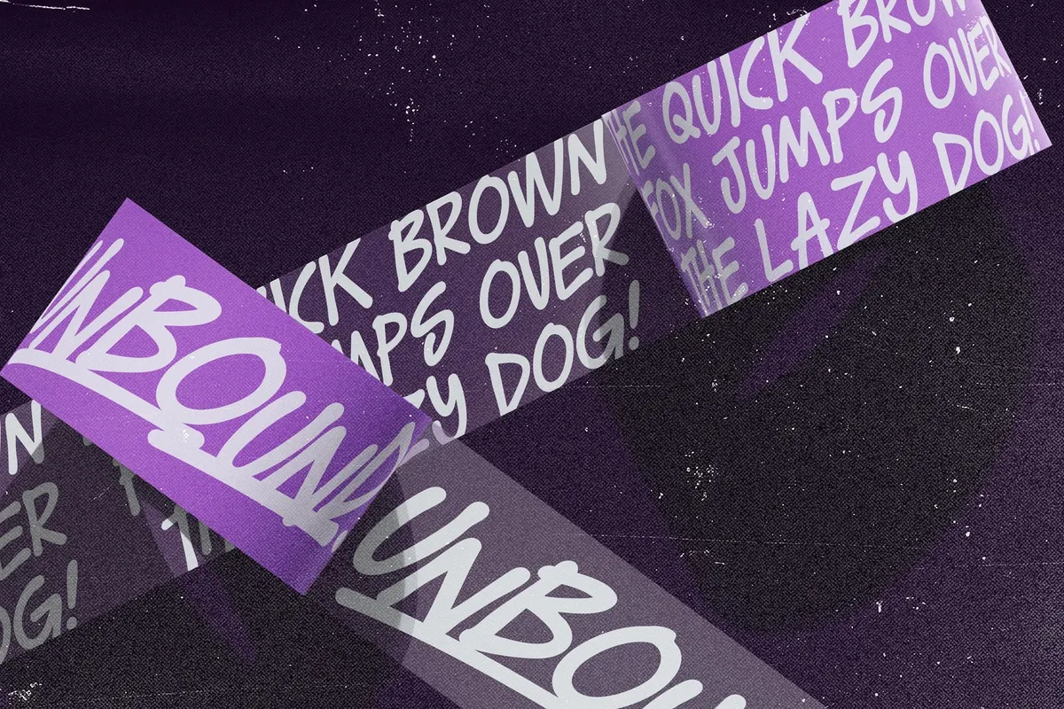 GRAFLO - Hand-Drawn Graffiti Font
