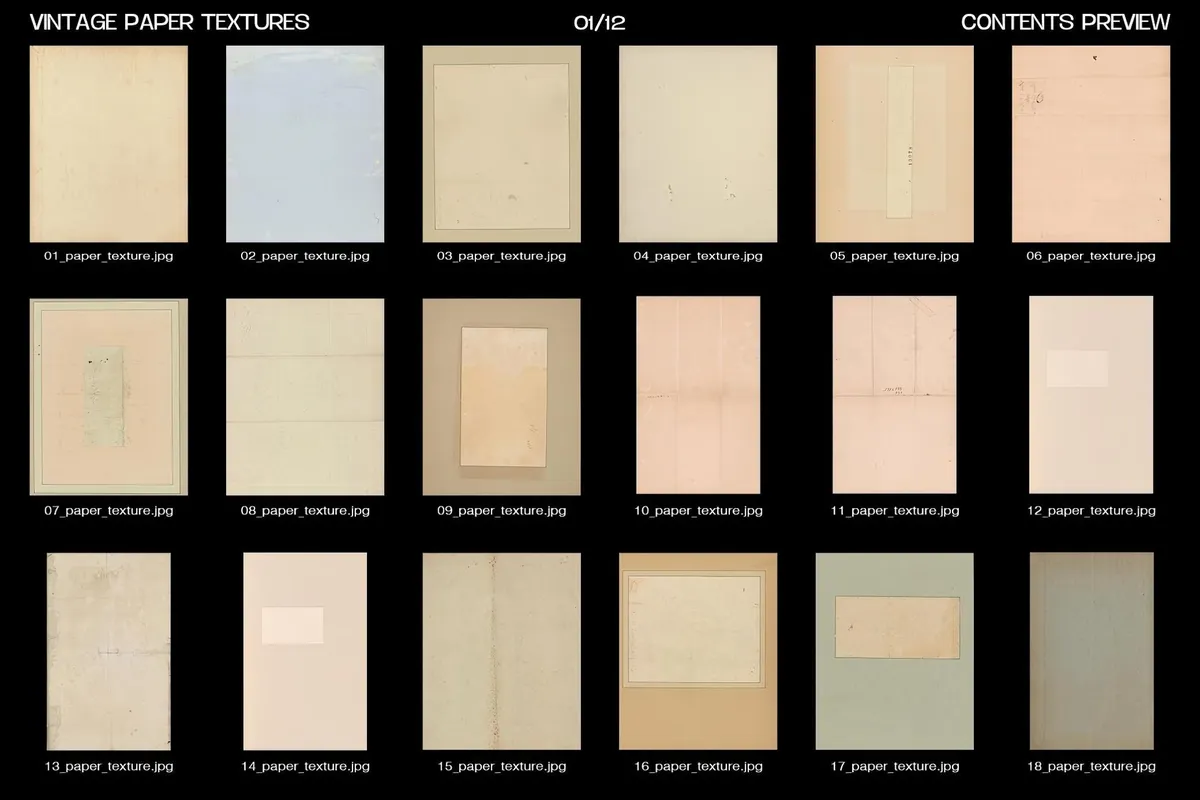Vintage Paper Textures