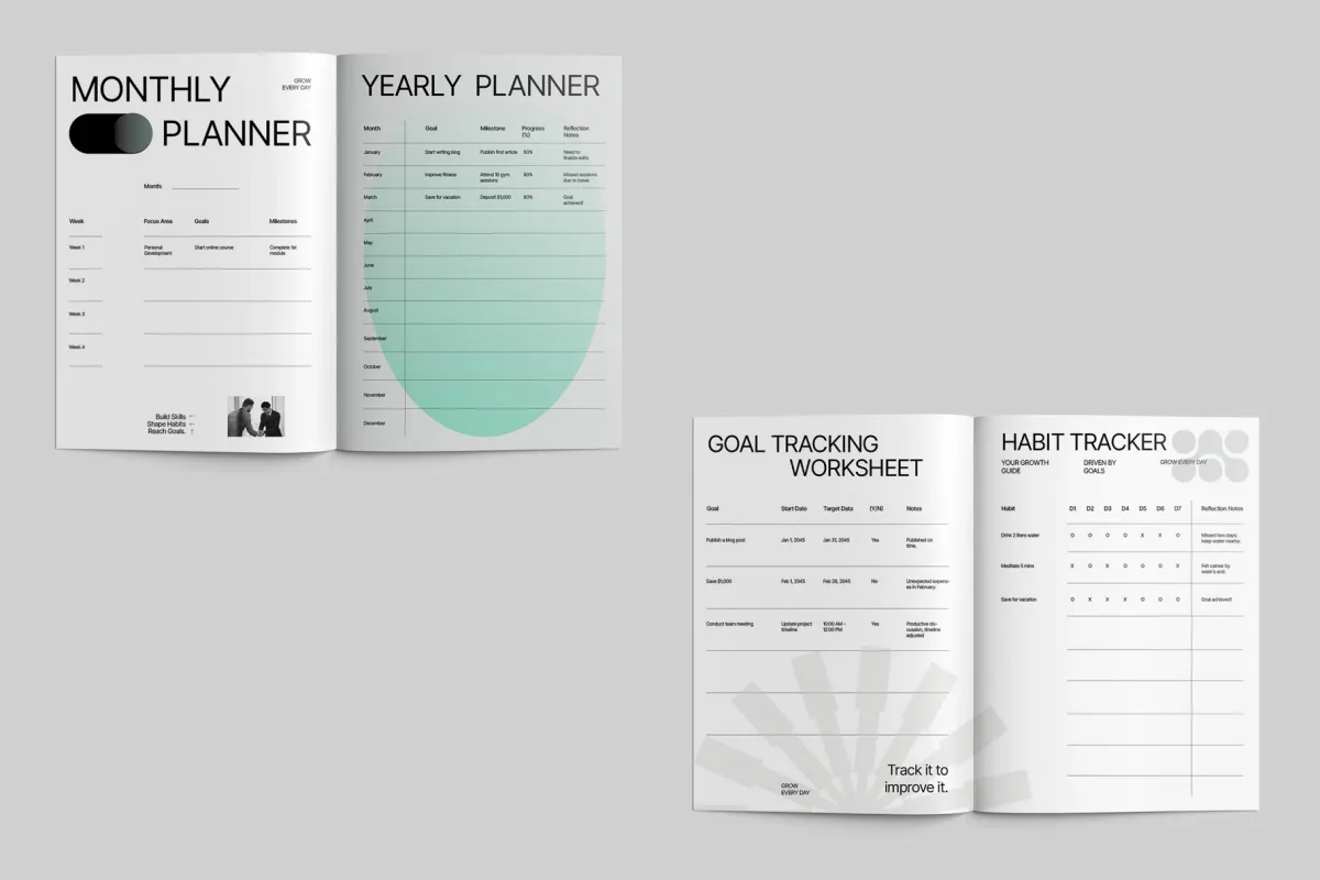 Canva Template - Creative Course Workbook