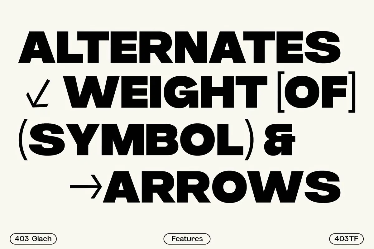 403 Glach Sans