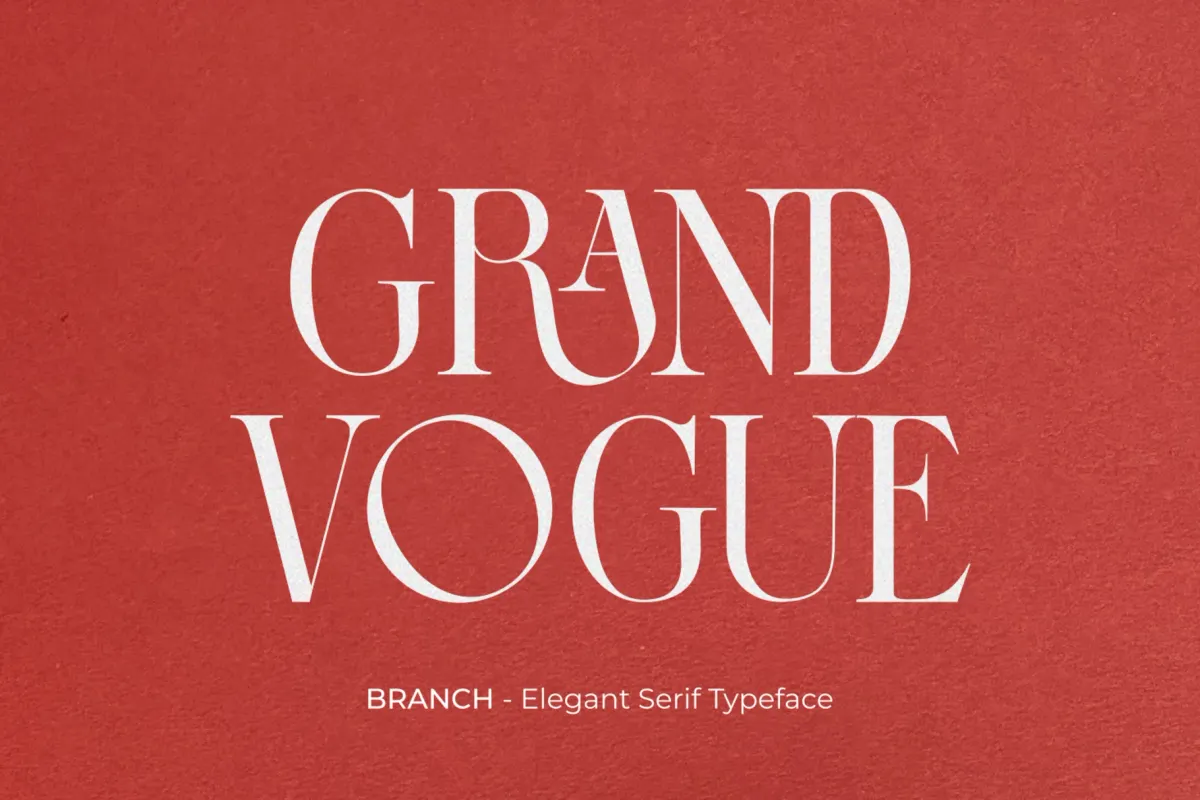 BRANCH - Elegant Serif Font