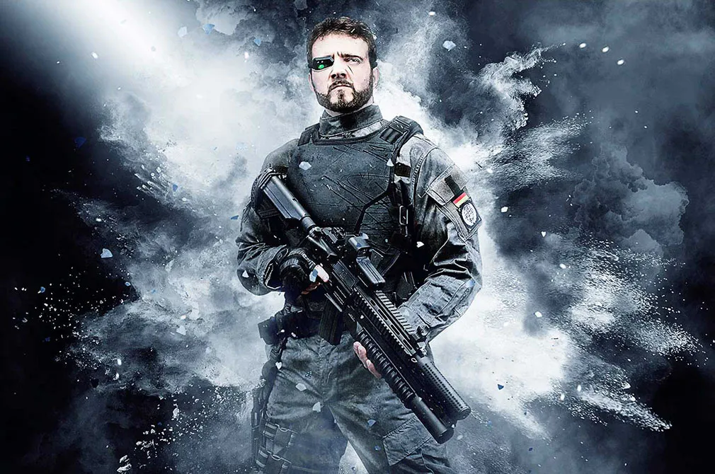 Warfighter Photoshop Action