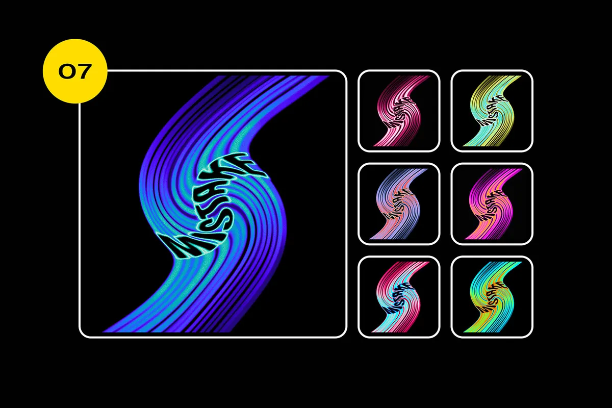 Liquid Text Effects Vol.2