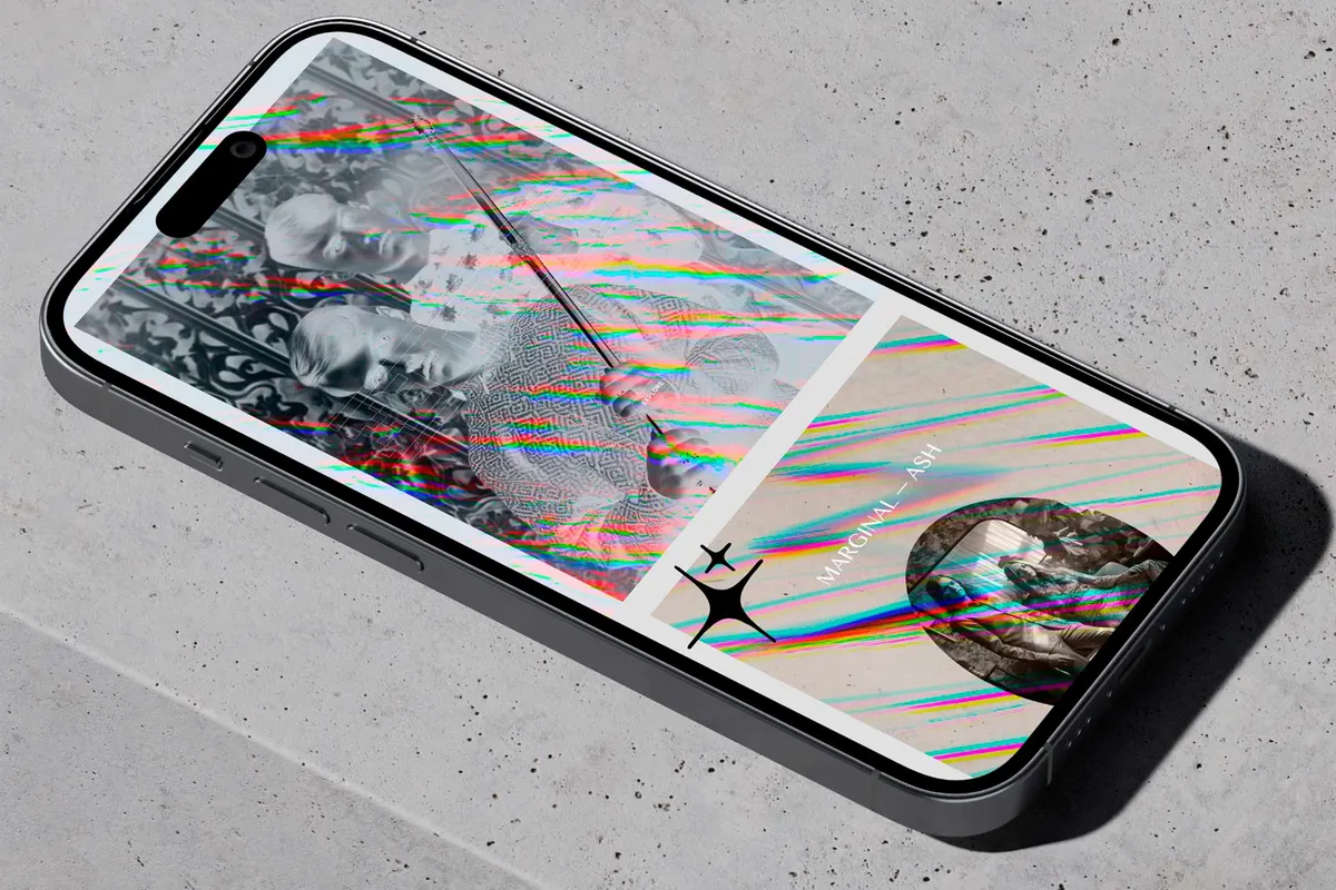 Blurred Glitch Overlay Collection