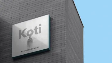 Billboard Mockup Scene