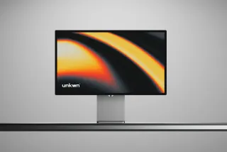 Premium Apple Studio Display Mockup