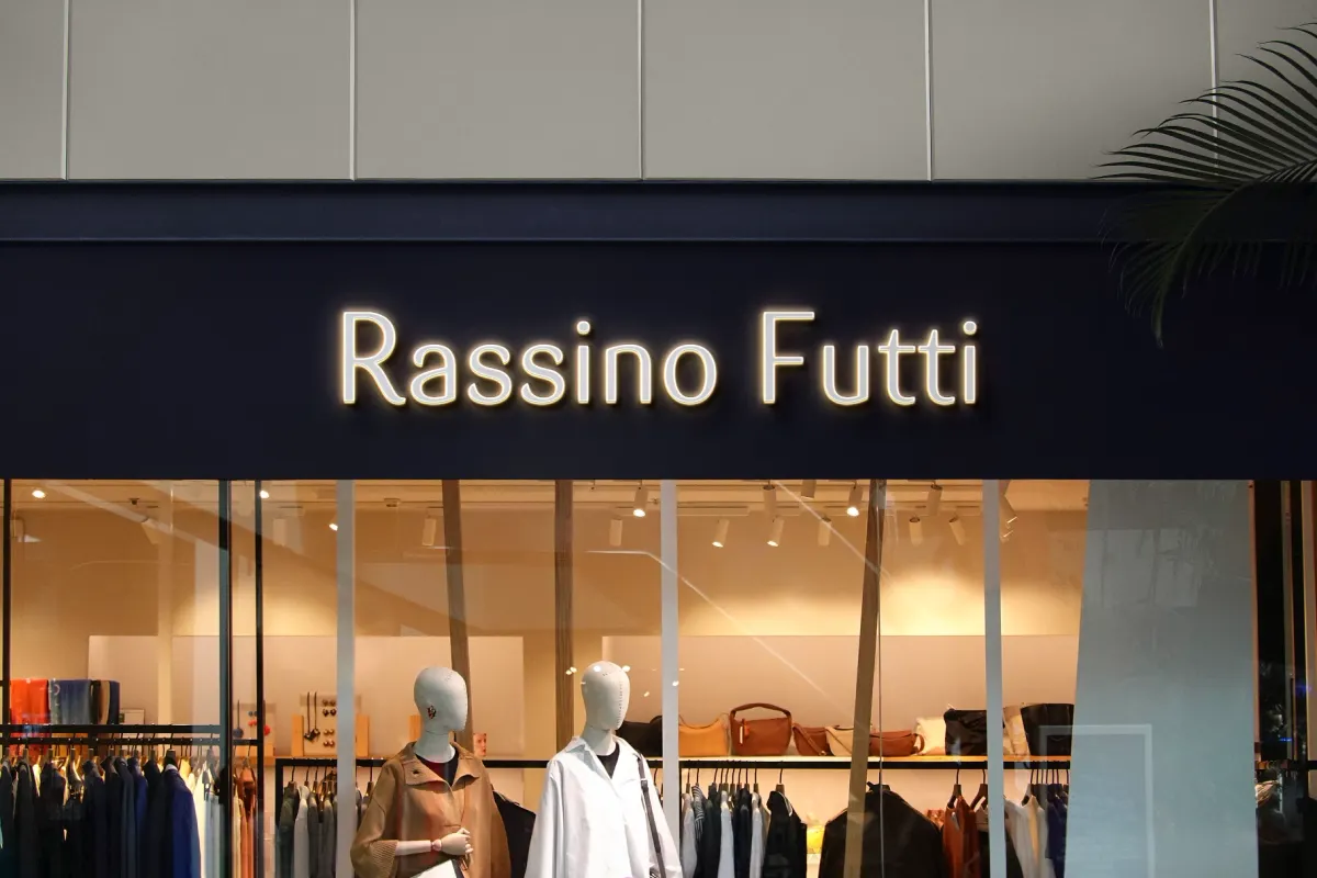 Garments Store Sign Mockup