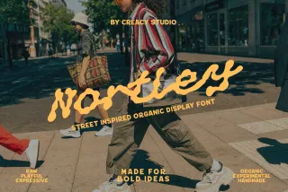 Nortley – Bold Street Graffiti Font