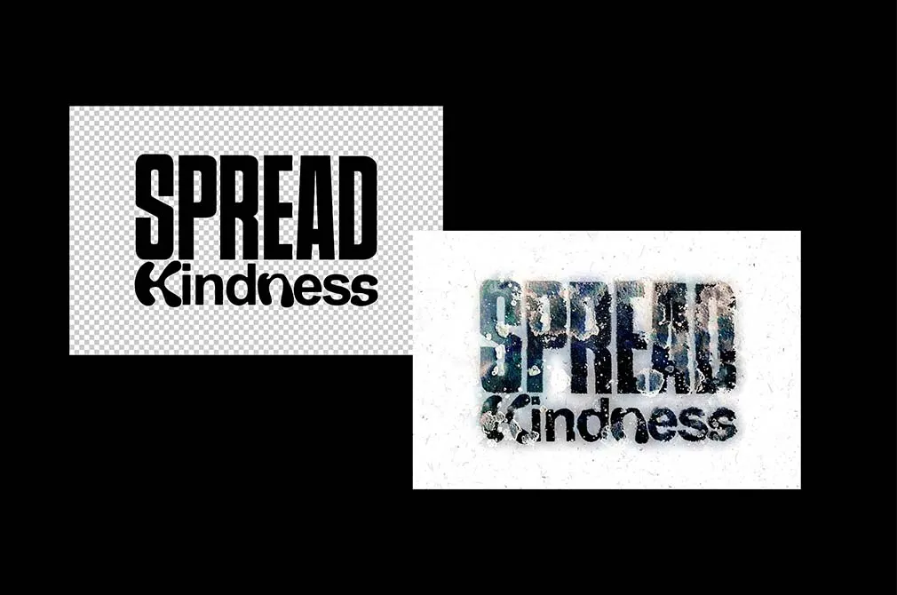 Grunge Distortion Text Effect