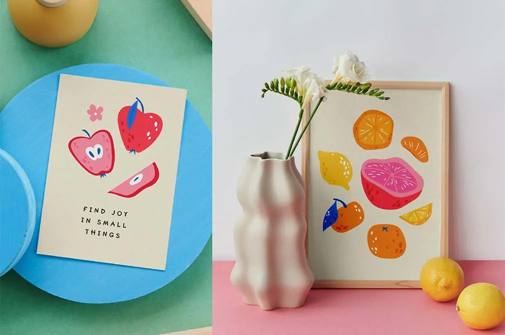 FRUITS | Clipart + Patterns
