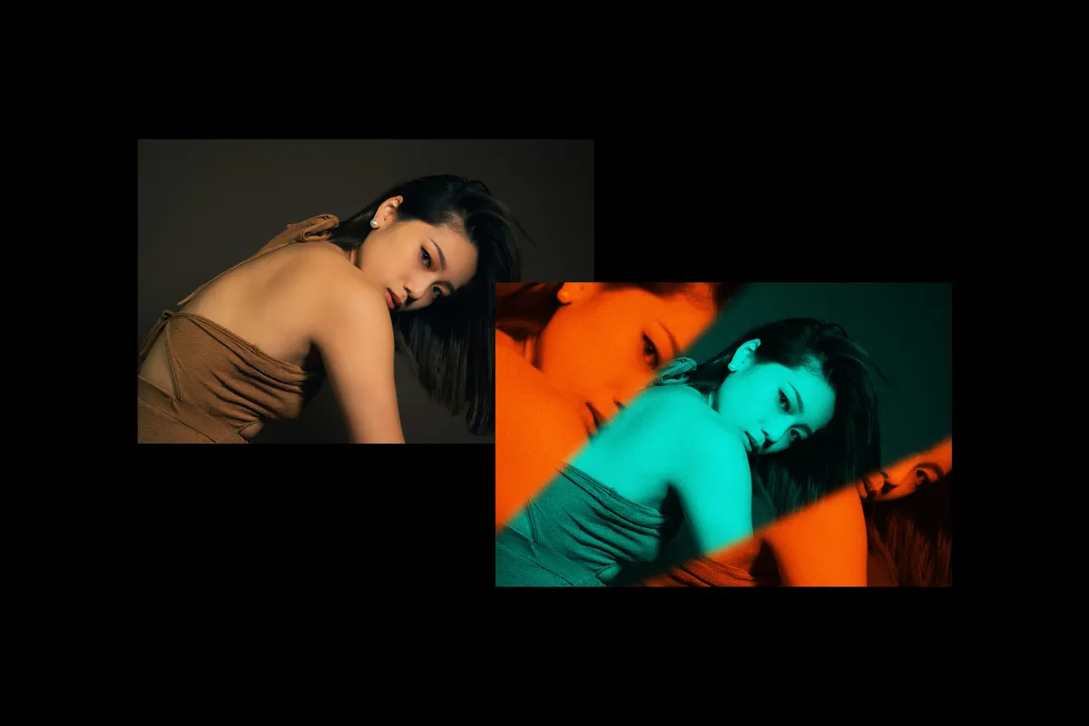 Prismatic Pieces Photo Effect