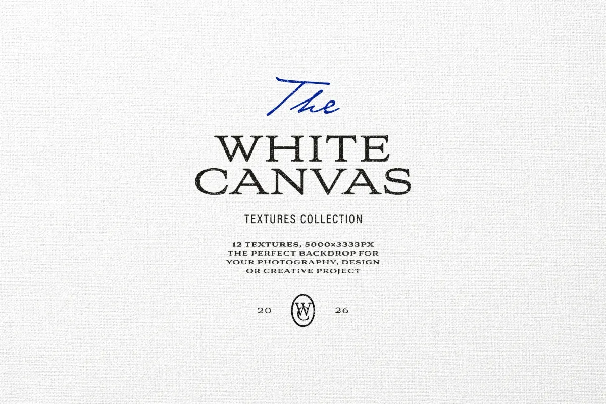 The White Canvas Textures