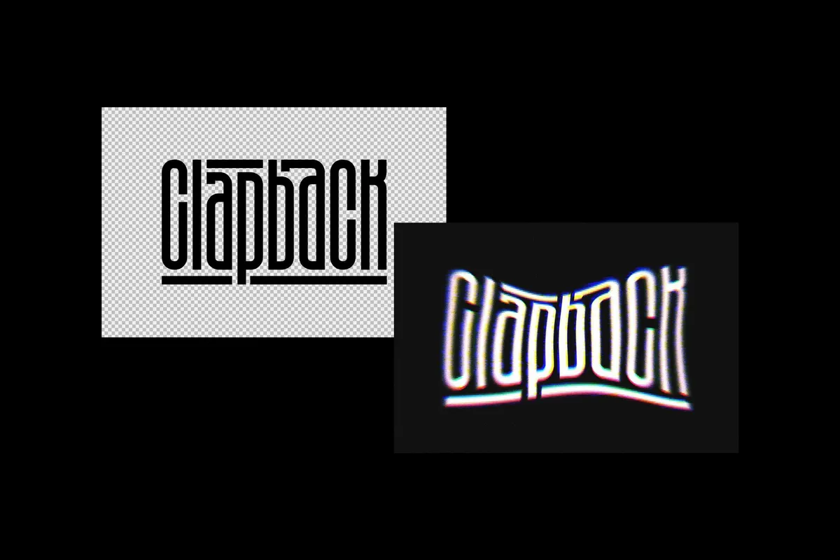 Glitch Text & Logo Effect