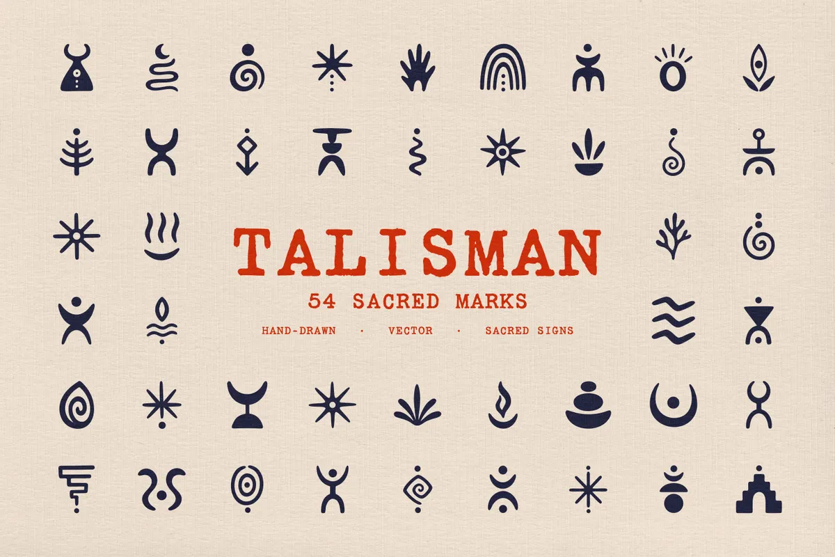 Talisman. 54 Sacred Marks & Ritual Symbols