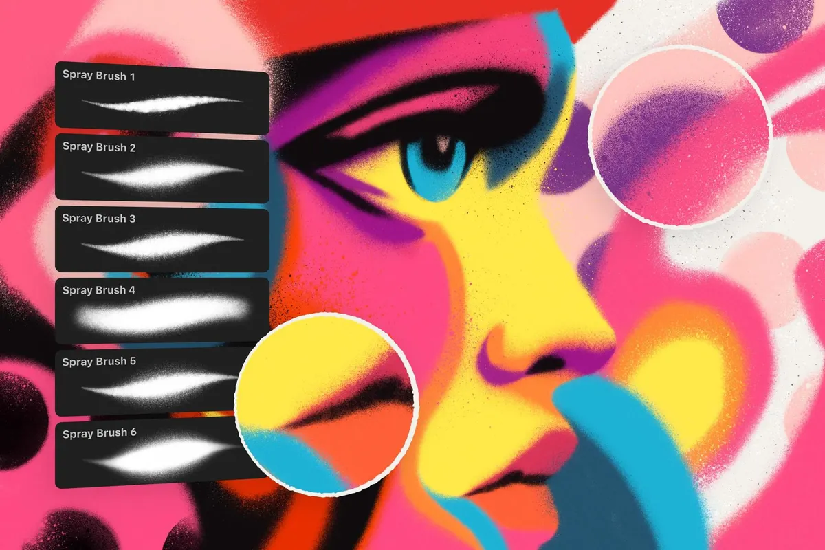 Spray Paint Photoshop Brushes