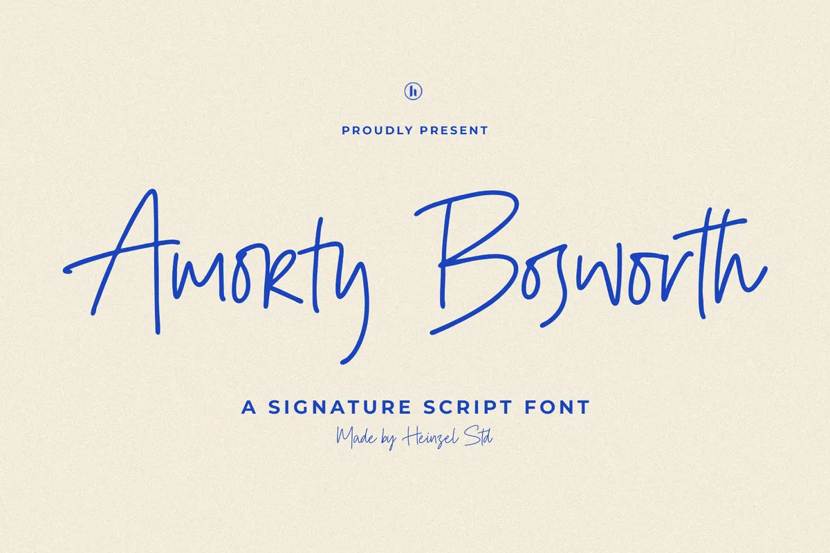 Amorty Bosworth — Signature Script Font | Pixelbuddha