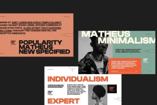 Modern Brand Strategy Canva Template - Matheus
