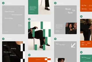 Business Social Media Kit - Canva Instagram Templates