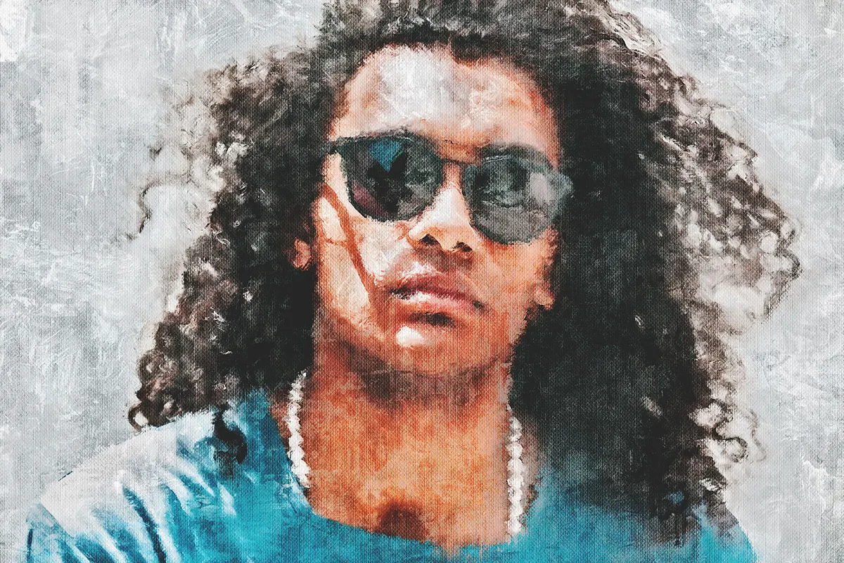 Oil Painting Photo Effect