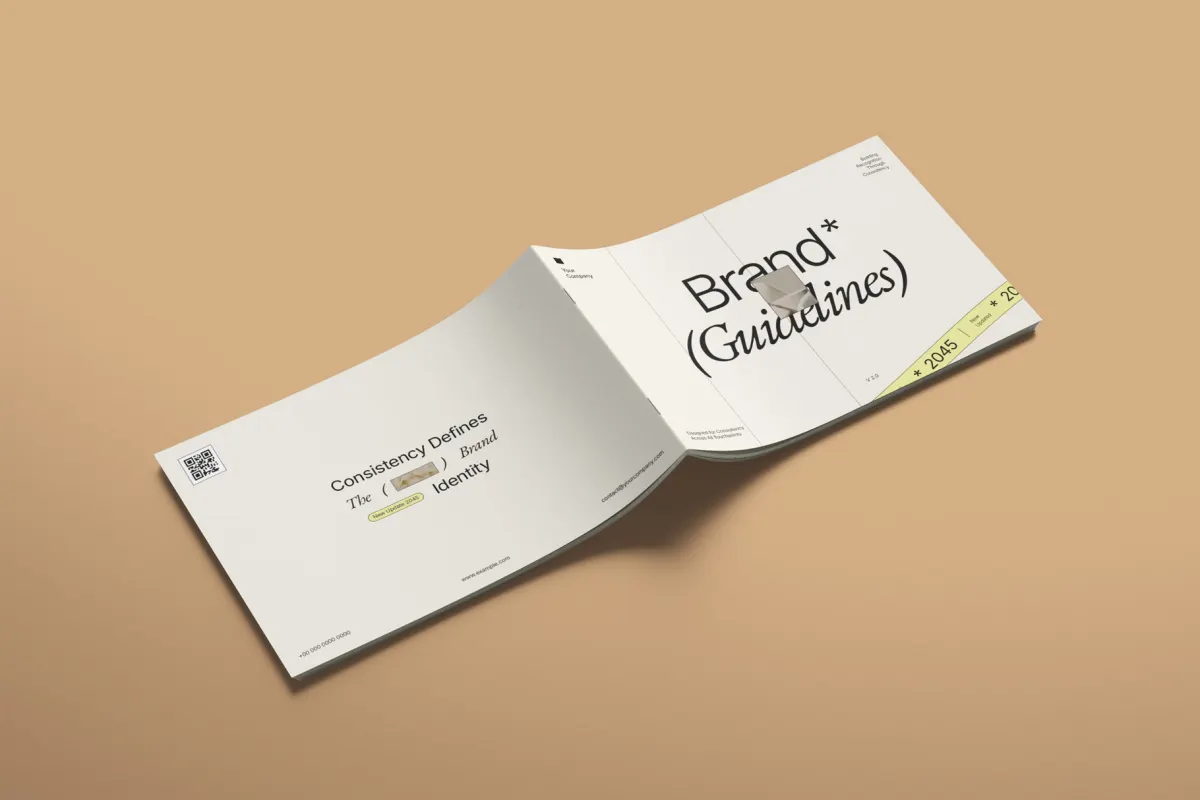 Brand Style Guidelines Template InDesign