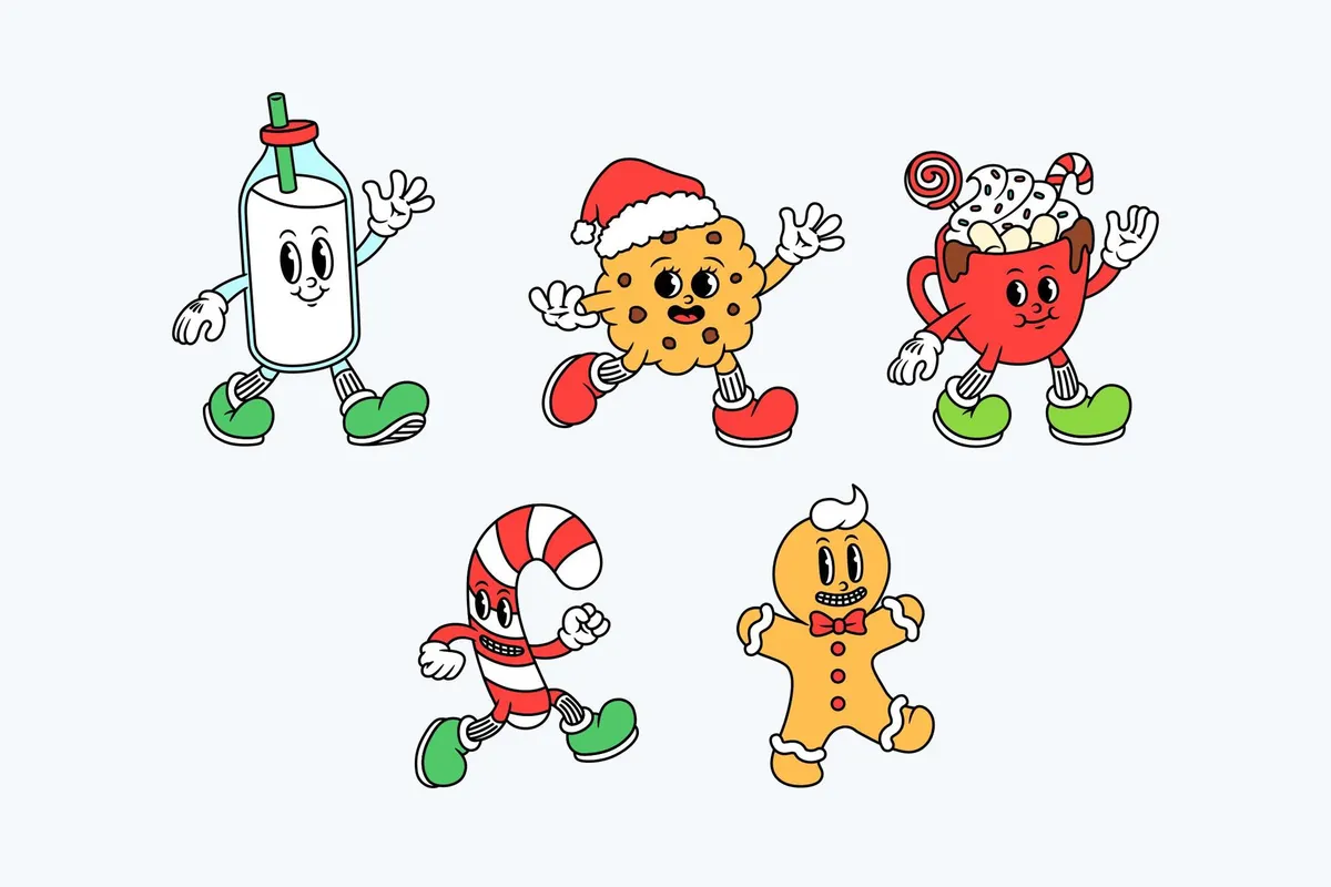 Christmas Cartoon Curiosities — Graphics