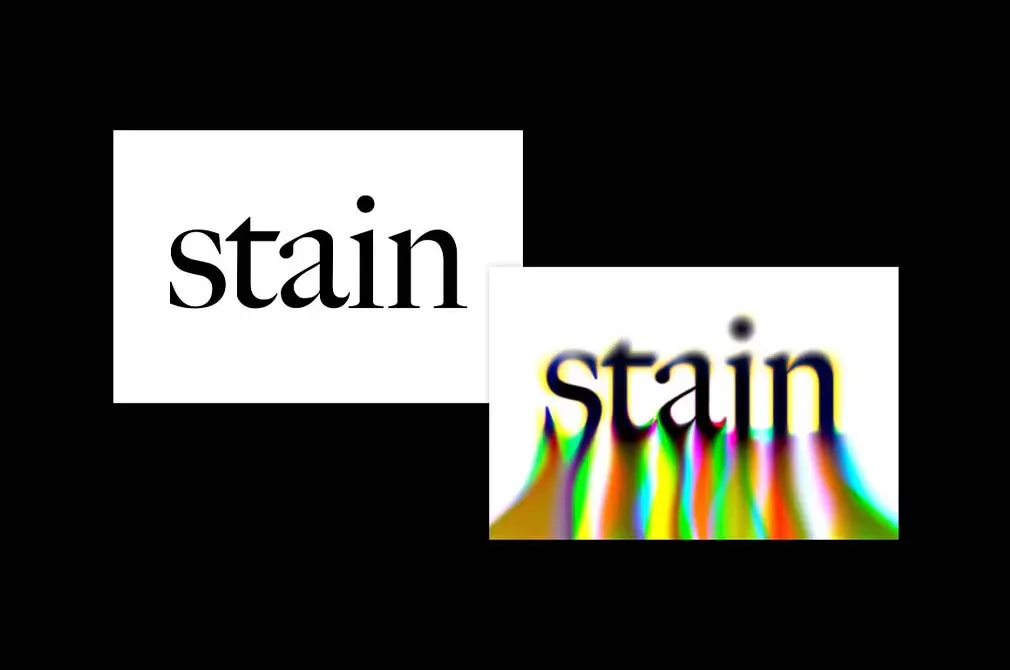 Rainbow Melting Text Effect
