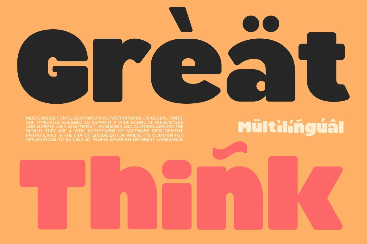 Sardin - Bold Rounded Sans Serif Font