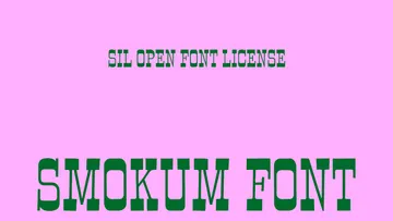 Smokum Font