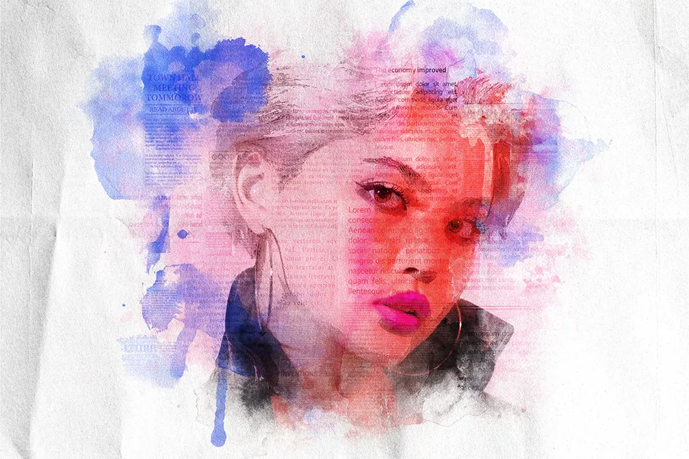 Watercolor Photo Effect