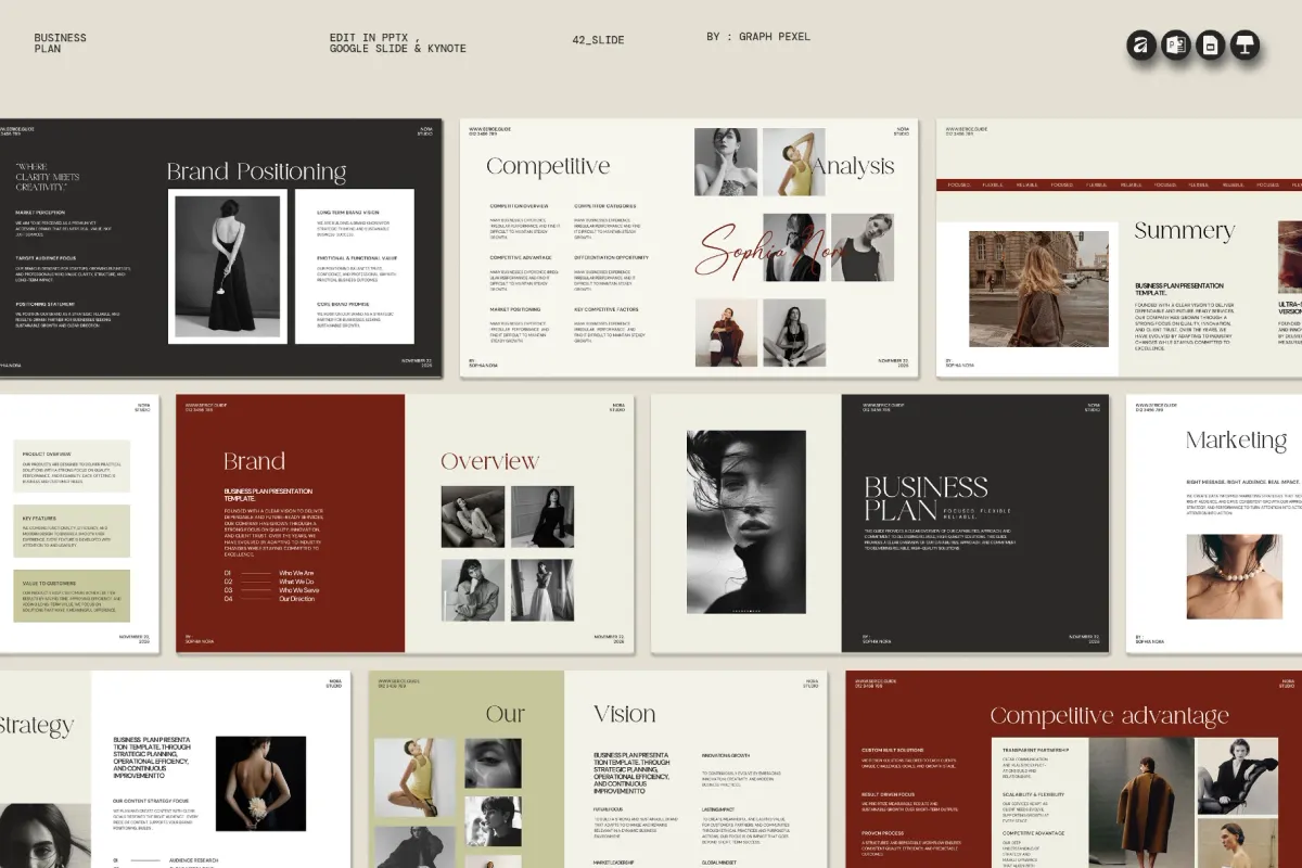 Business Plan Presentation Template