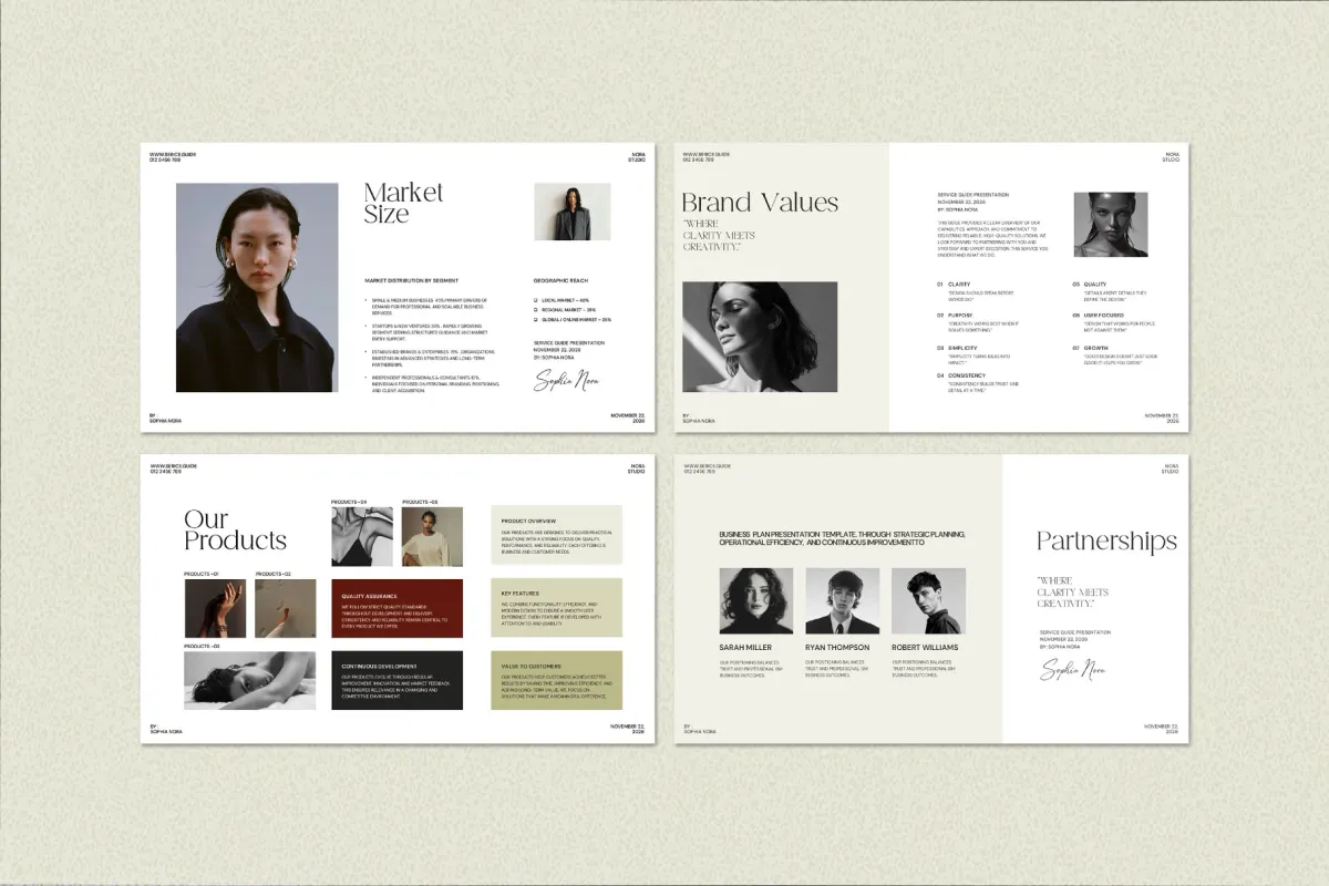 Business Plan Presentation Template