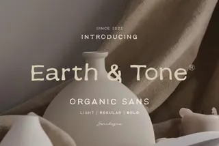Earth Tone — Organic Sans Family