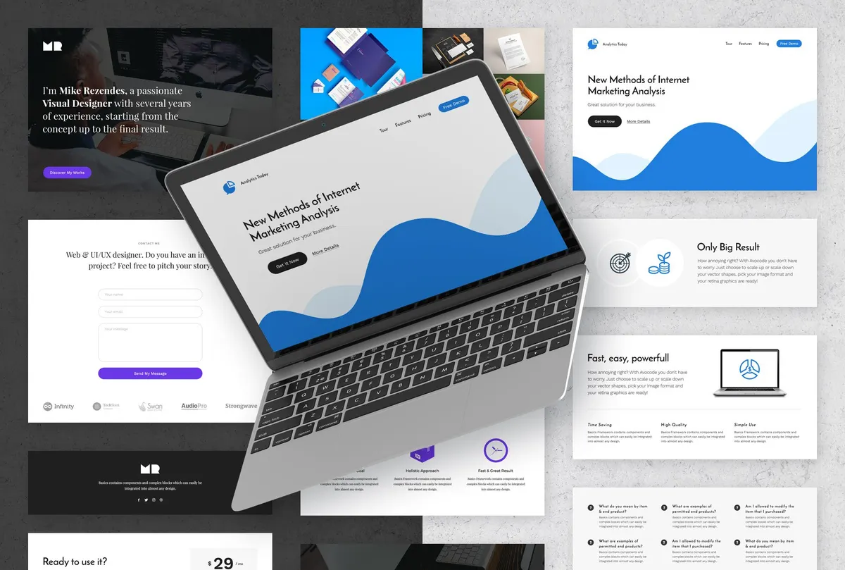 The Basics Web UI Kit