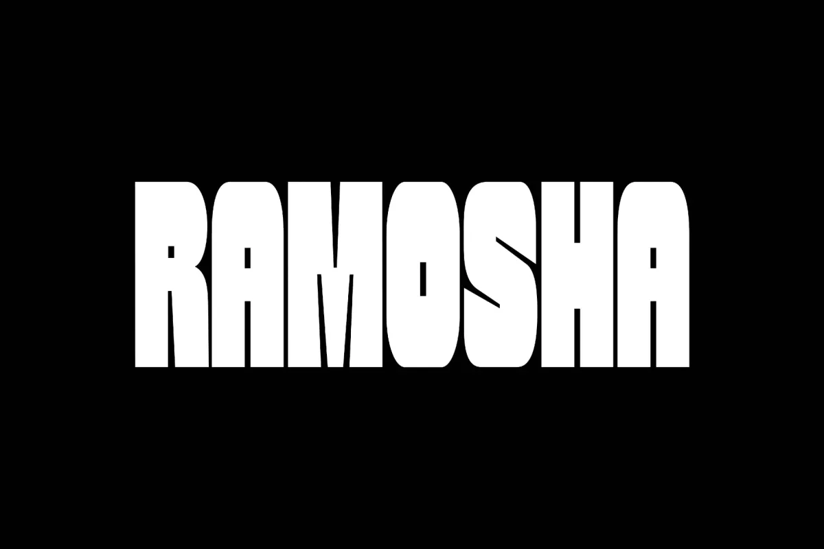 Ramosha - Bold Condensed Display Font
