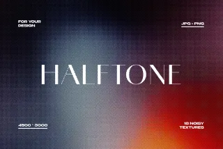 Gradient Halftone Textures