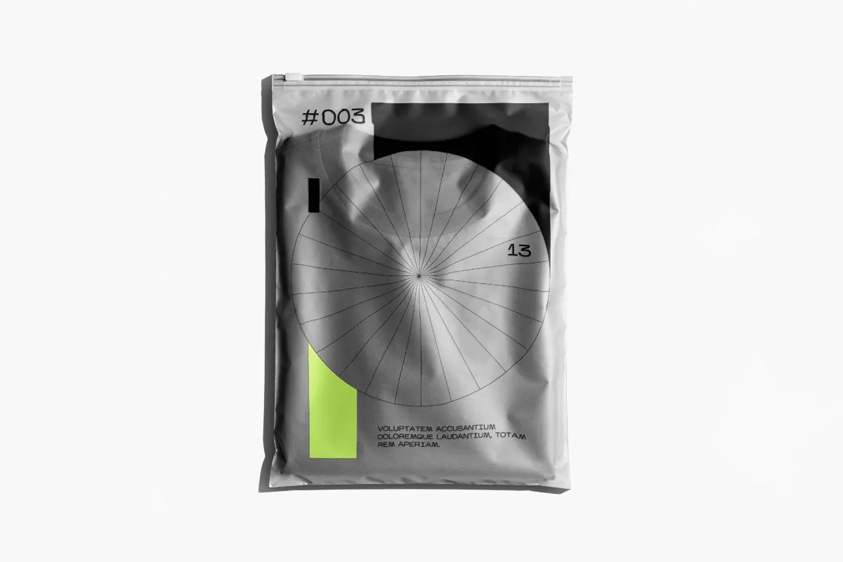 Resealable T-Shirt Mailer Mockup