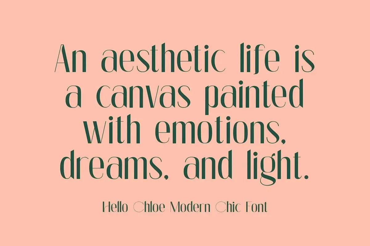 Hello Chloe Sans Serif