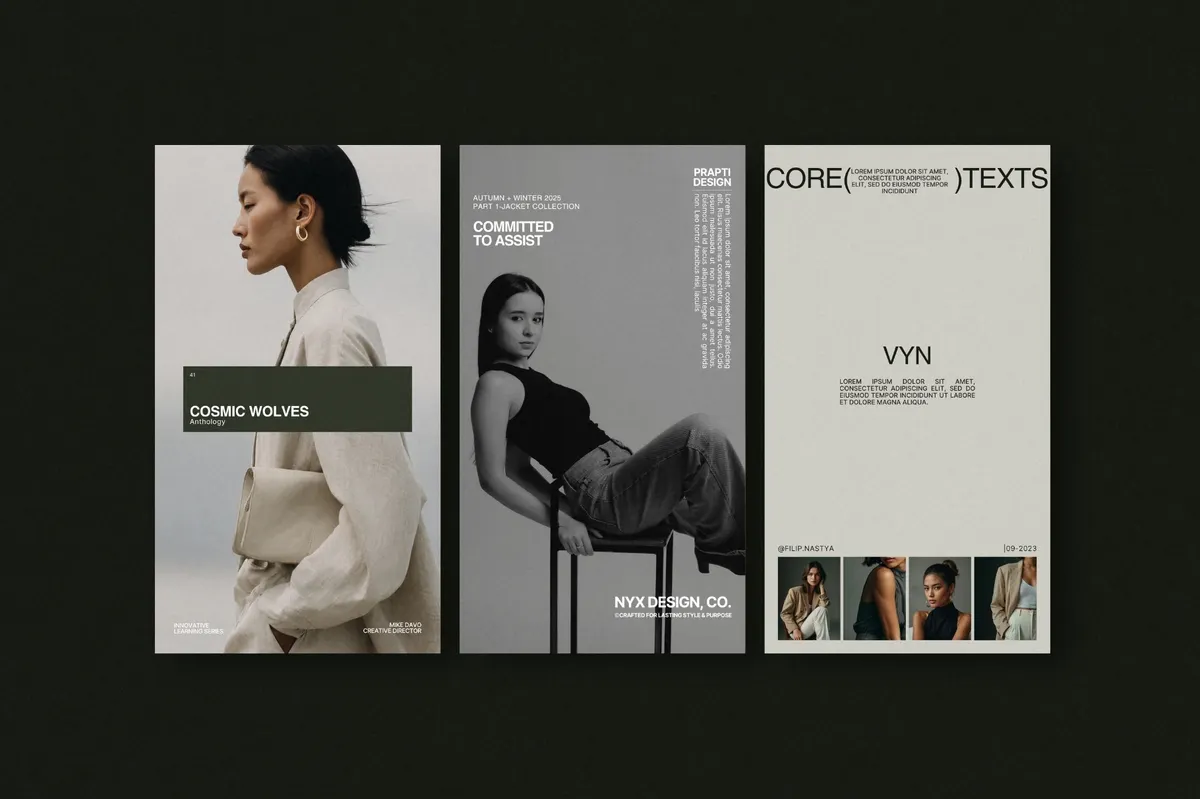 ZORA | Instagram Post & Story Templates for Canva Vol.3