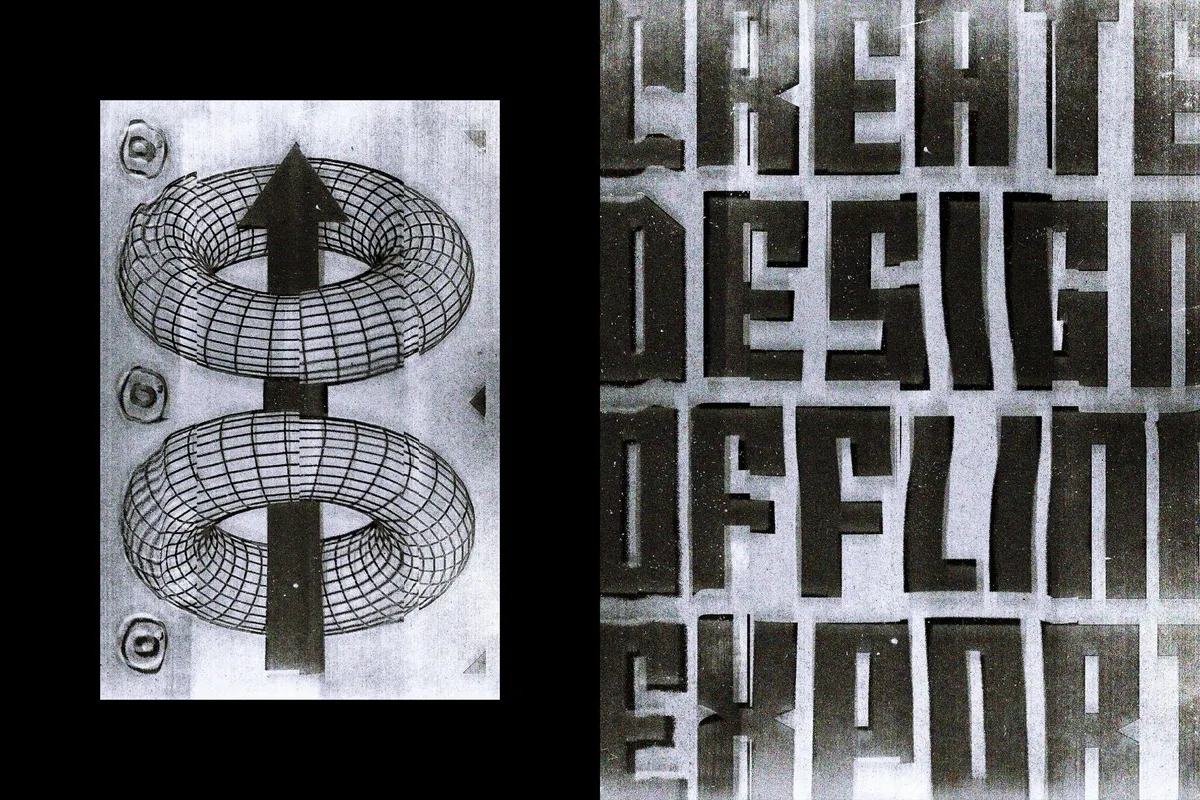 Mono Copier Text Effect