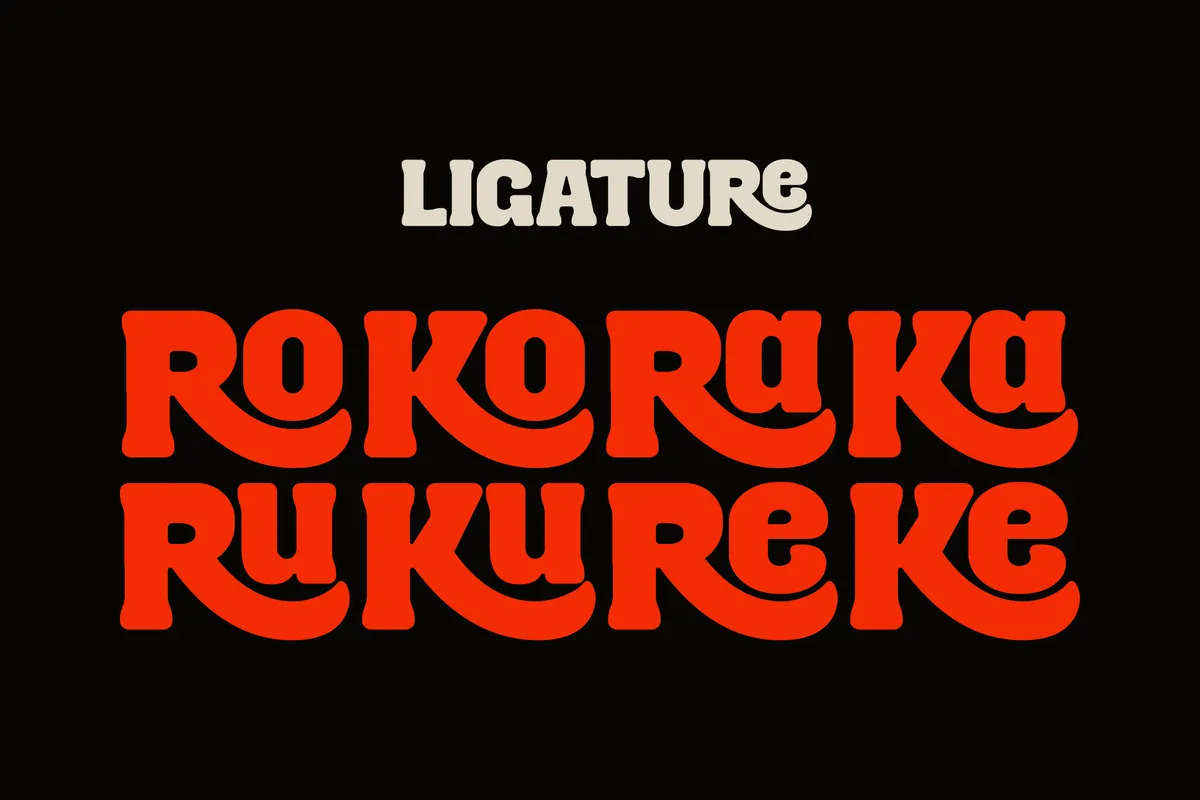 Takoma - Bold Retro Display Font