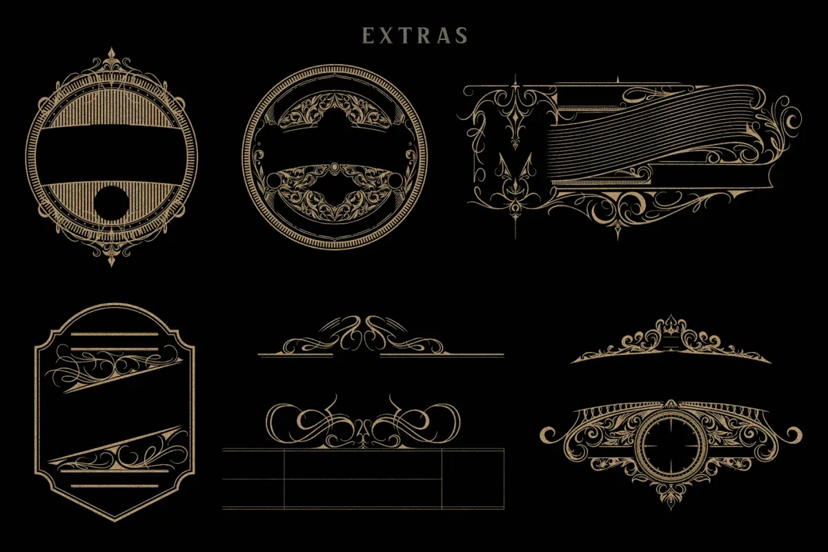 Bvas Estadas - Vintage Victorian Serif Font