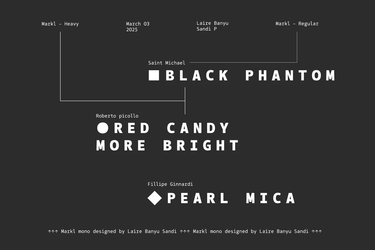 Markl Mono - Typewriter Style Sans Font