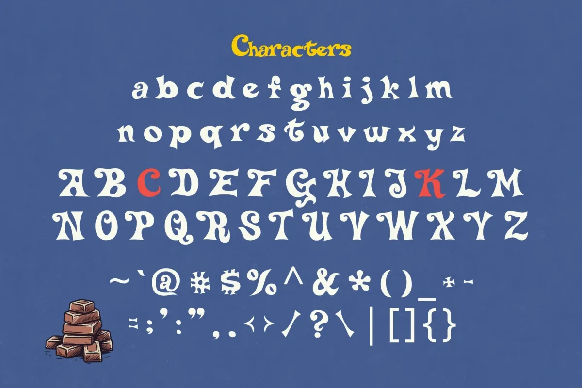 Caramel Kingdom - Candy Typeface