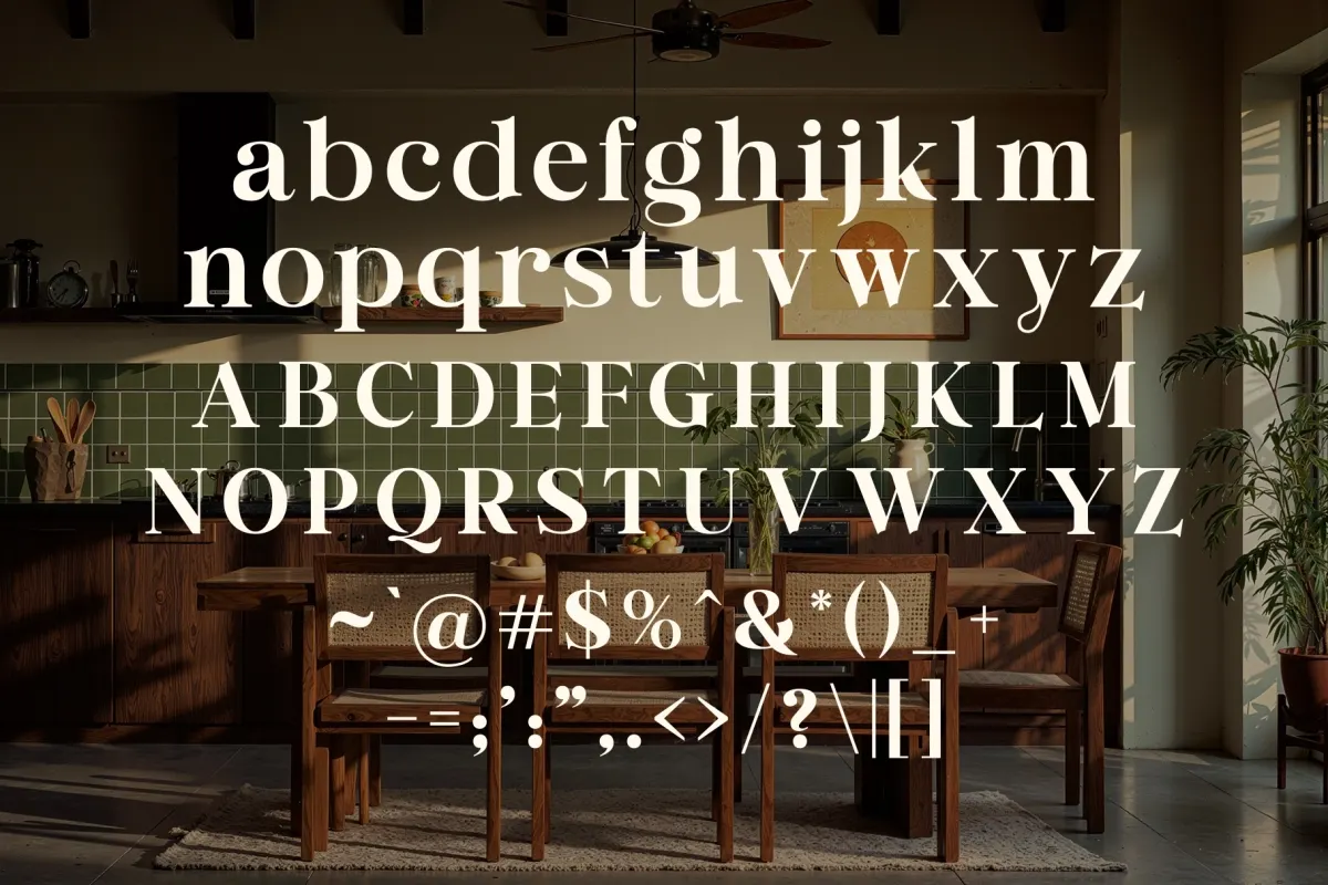 Refined Society - Elegant Vintage Serif Font