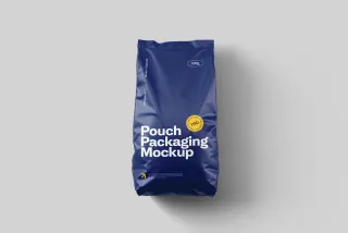 Pouch Packaging Mockups