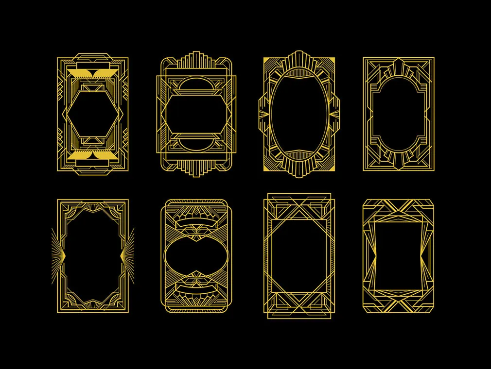 Art Deco Vintage Elements