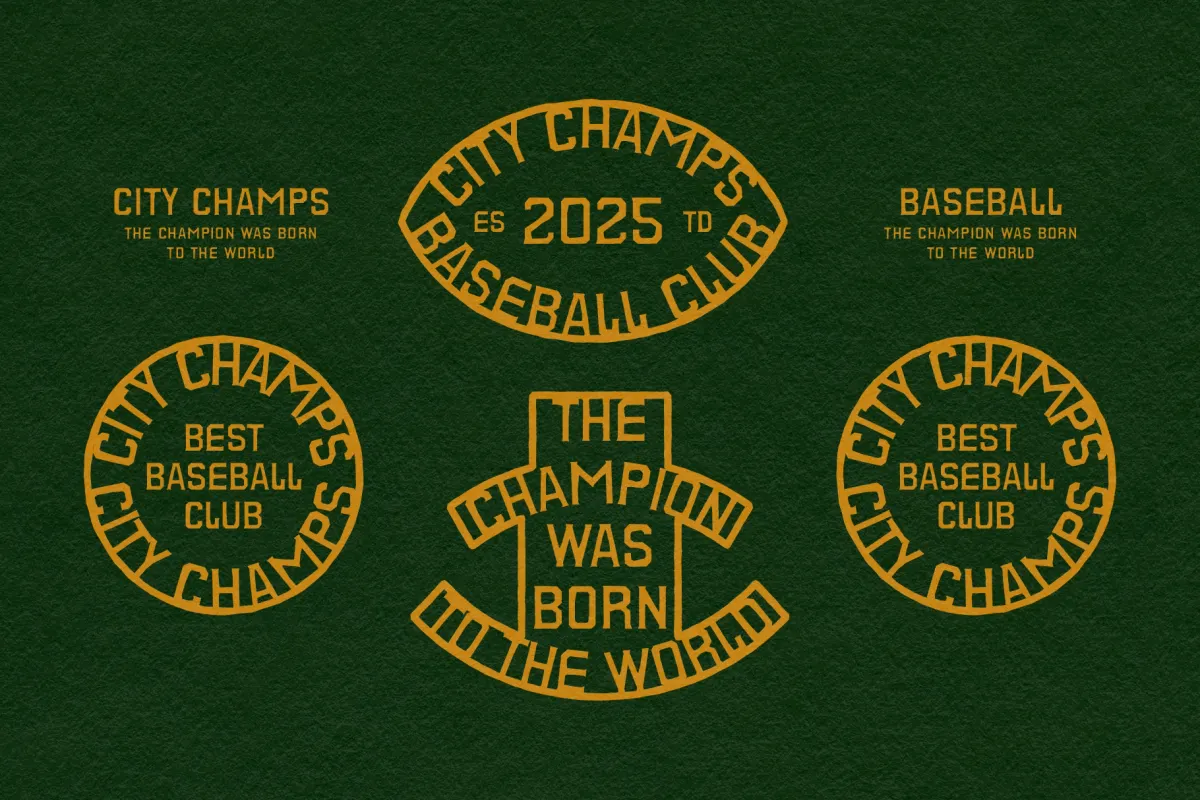 City Champs - Classic Sports Font